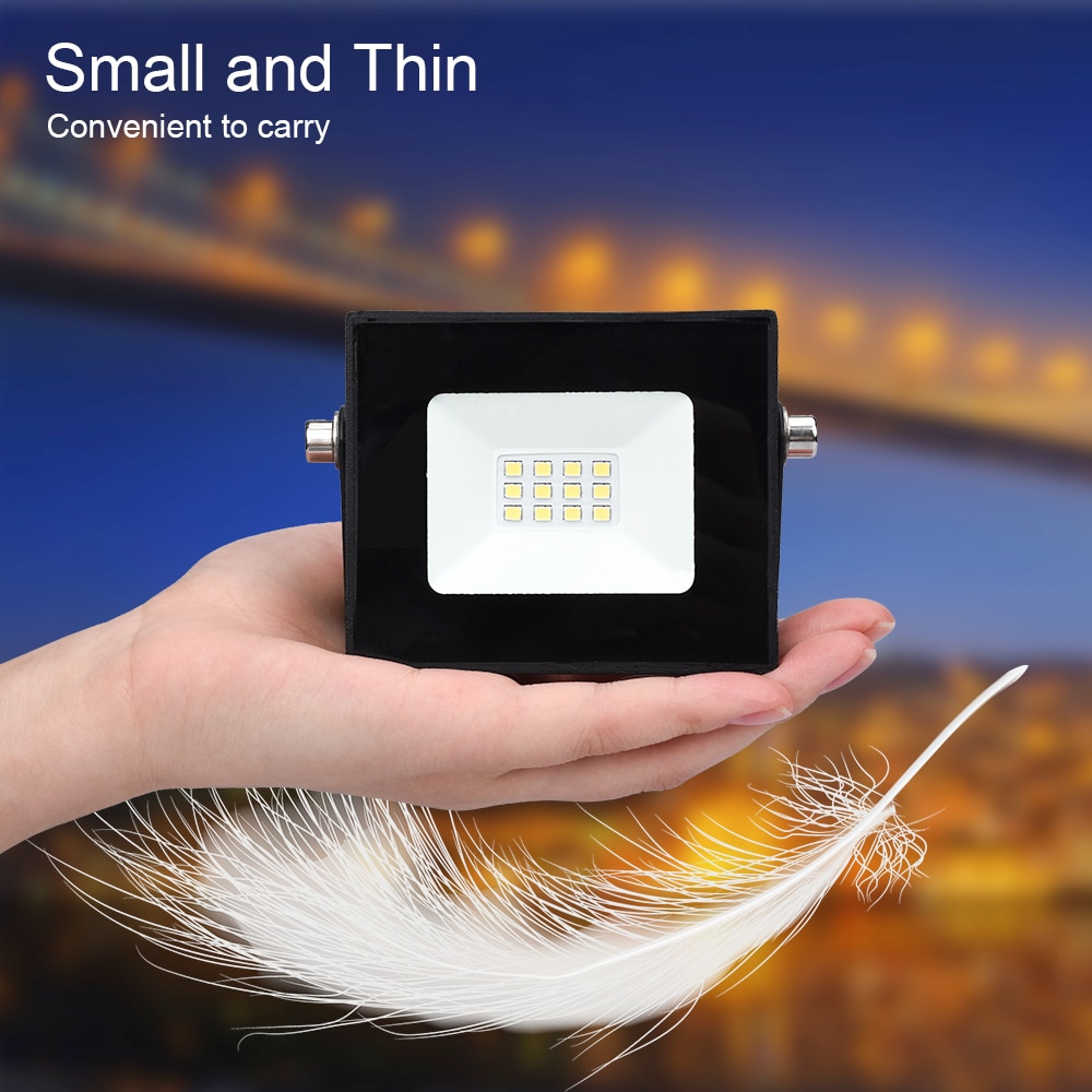 LED Floodlight Ultra thin 10W 20W 30W 50W 100W Outdoor Spotlight Flood Light IP66 AC220V foco led exterior LED Street lighting