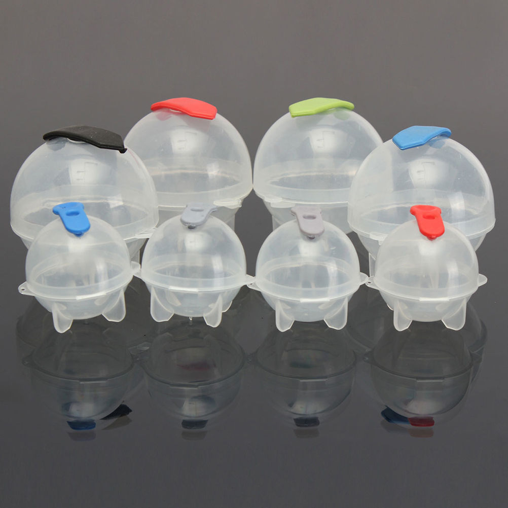 4 pièces 3.5/5cm en plastique glaçon boule brique fabricant plateau rond moule glace moule barre bricolage outils de refroidissement recherche chaude