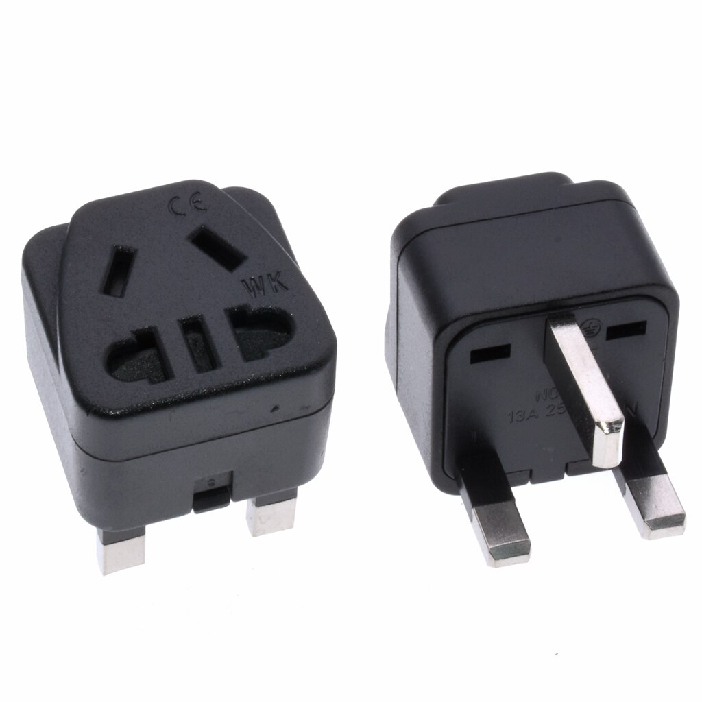 Uk Travel Adapter, Aus Us Eu Euro Stopcontact Om BS1363-A Plug, bs Tyep G Lading Stekker 250V10A Met Veiligheid Sluiter