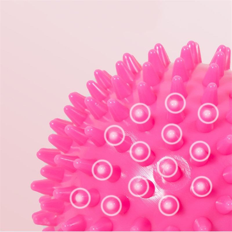 Yoga Fascia Grip Ball Foot Arm Waist Massage Relieve Stress Acupoint Pvc Hedgehog Balls Bodybuilding Whole Body Massage Unisex