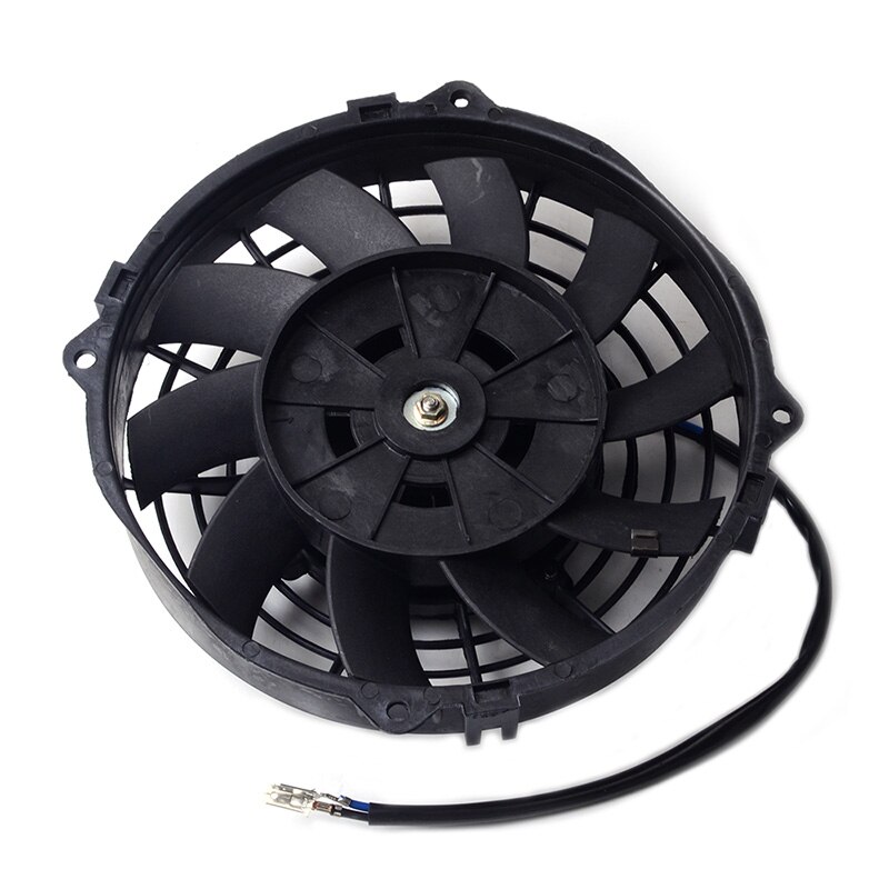 Kwaad Energie Universele 7 &quot;Motor Motor Radiator Oliekoeler Koeling Elektrische Pull Push Fan Radiator Motor Cooling Fan 12V 80W