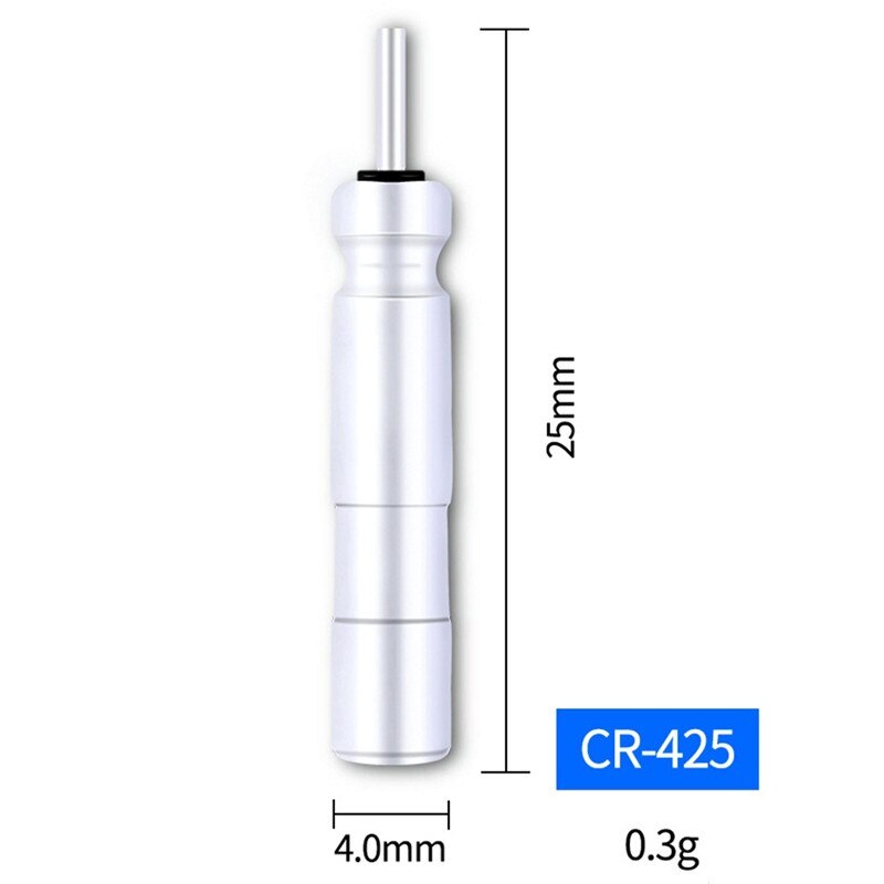 Yizhet - Pack 10 Piles CR425 Rechargeables + Station USB Pour Flotteurs Lumineux De Pêche | 60h Autonomie | Pêche De Nuit