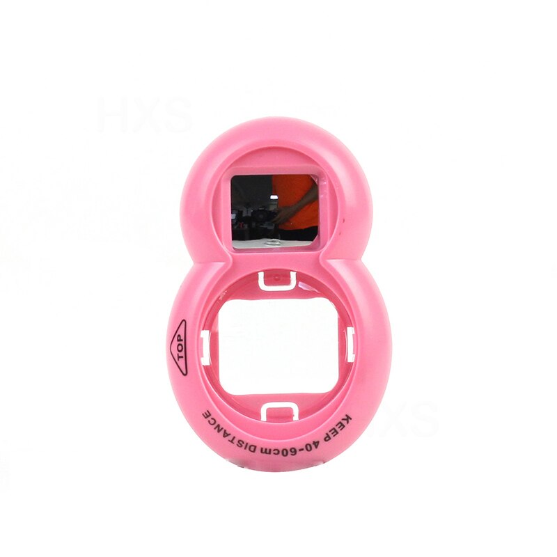 Close-up Lens with Selfie Mirror for FujiFilm Instax Mini 9, Instax Mini 8, Instax Mini 7s Instant Film Photo Camera: Flamingo Pink