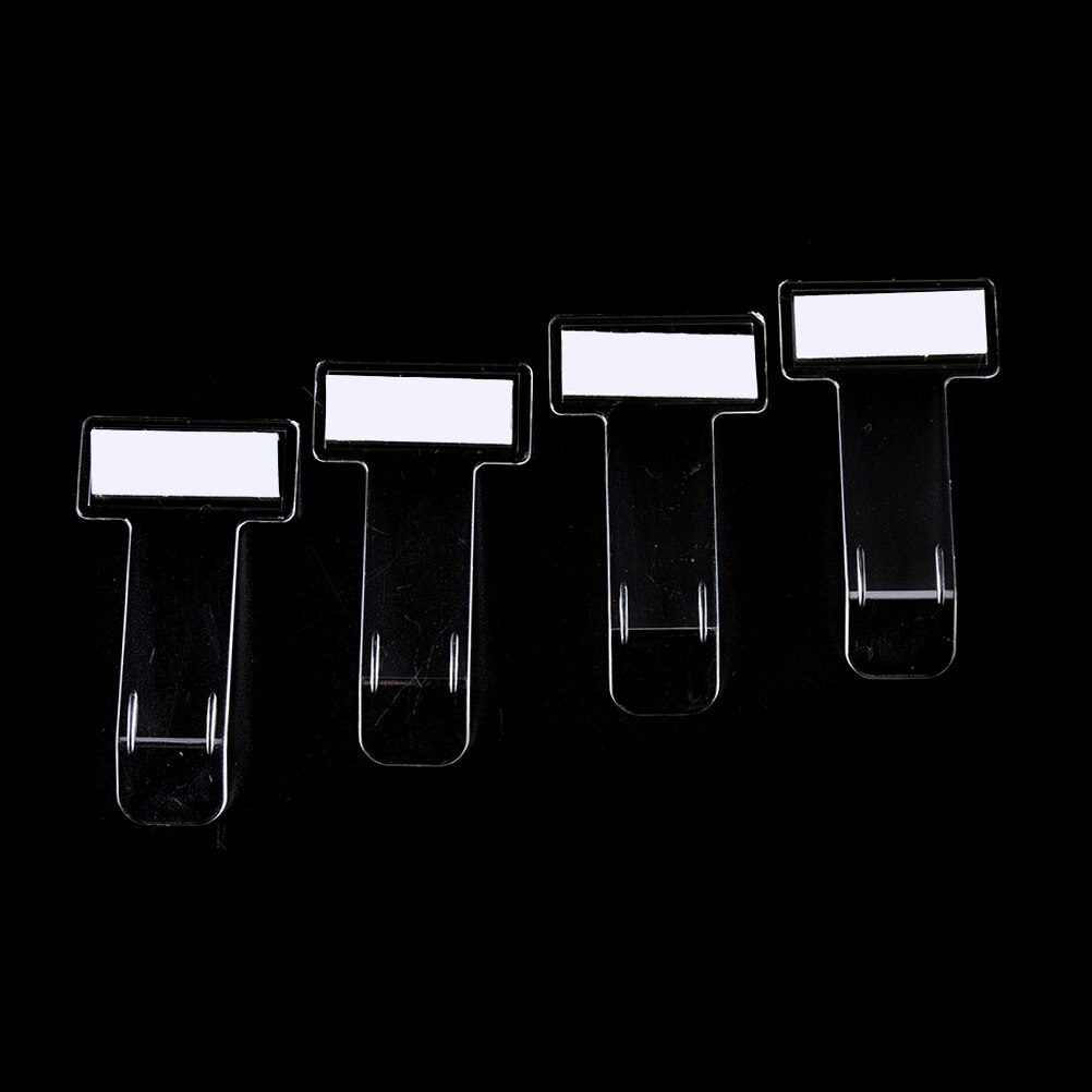 5 Clips Porte-tickets Transparents Auto-adhésifs Pour Pare-brise Voiture - Pour Tickets De Parking, Cartes, Notes - Pratique, Ne Prend Pas De Place