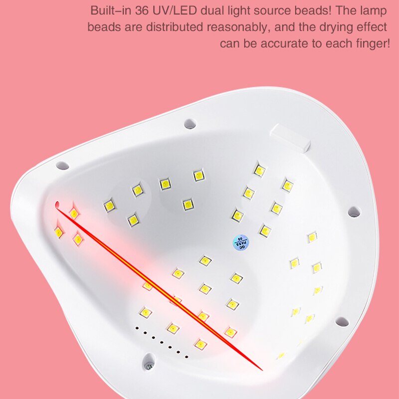 120w led neglelampe uv led lampe neglelaktørrer til curring alle gel lak gel lak lampe uv lampe til negle