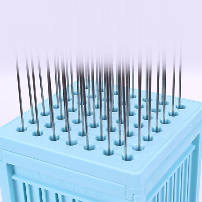 49 fori Carne Spiedo kebab creatore Macchina Scatola di Carne di Manzo creatore griglia barbecue Accessori Da Cucina barbecue Strumenti per il Campeggio