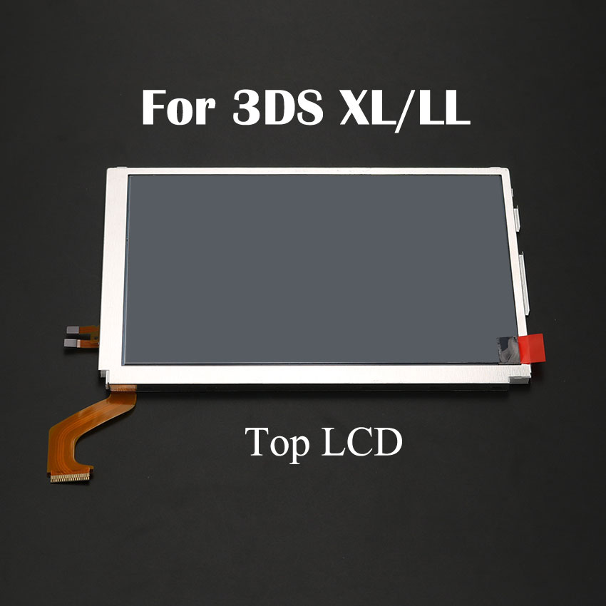 YuXi Top Upper & Bottom Lower LCD Display Screen Replacement for Nintendo DS Lite For DSL For NDSL For 3DS 3DS XL LL: For 3DS XL Top