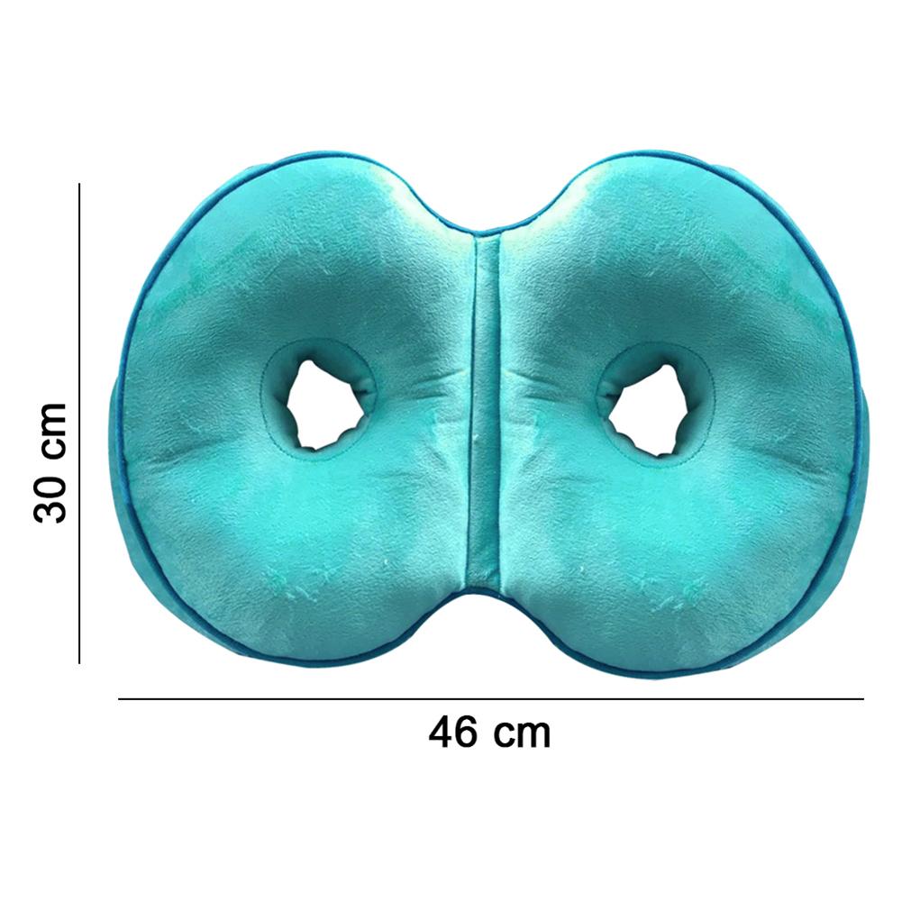 Women Dual Comfort Cushion Memory Foam Seat Hip Lift Massage Seat Cushion Beautiful Butt Latex Seat Cushion