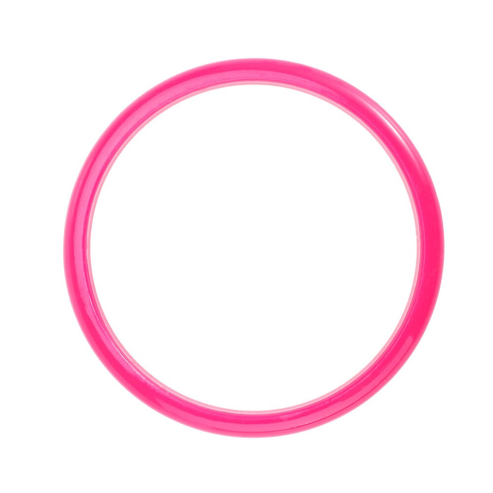 6 uds. De pulseras de plástico de , pulsera de Color caramelo para mujeres y niños (Color al azar)