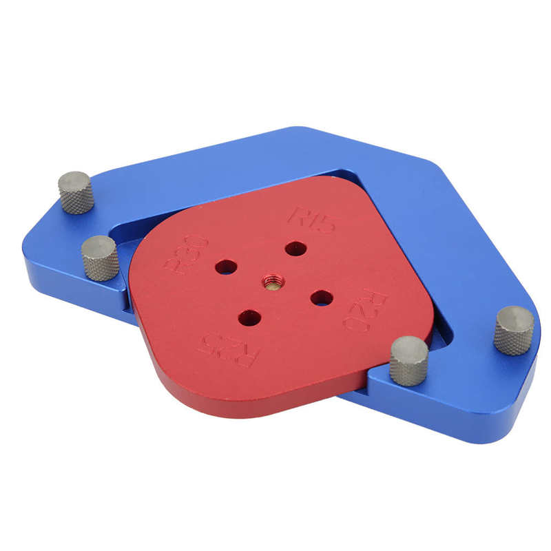 Wood Panel Radius Quick Carpentry Fillet Woodworking Arc Positioning Template for Carpenter Woodworking