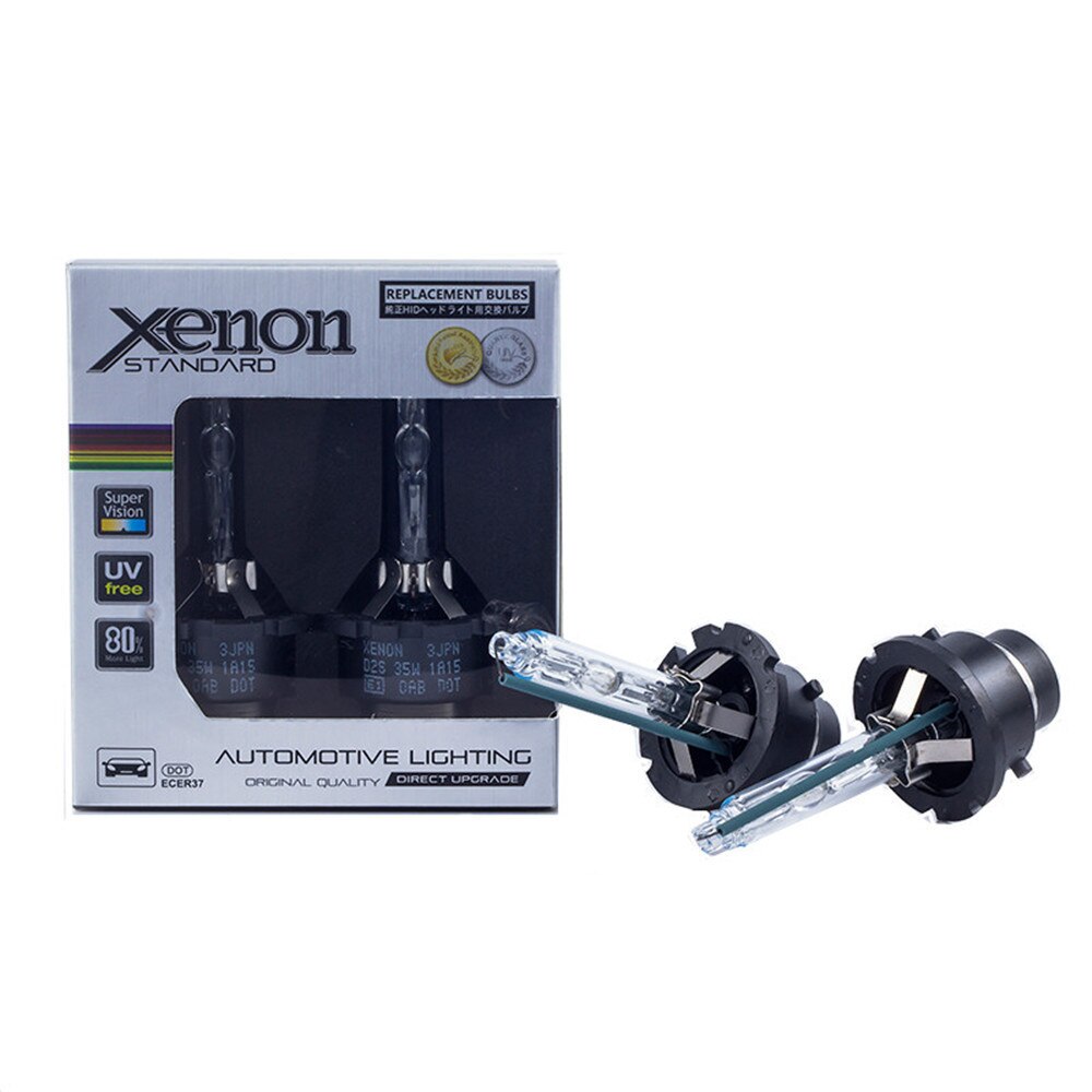 2 unids/lote 4300k 6000k 8000k 12v 35w D2S xenón bombilla de Xenón se escondió para BMW E63 E65 E46 E60 E85 E53 Golf 4 IV