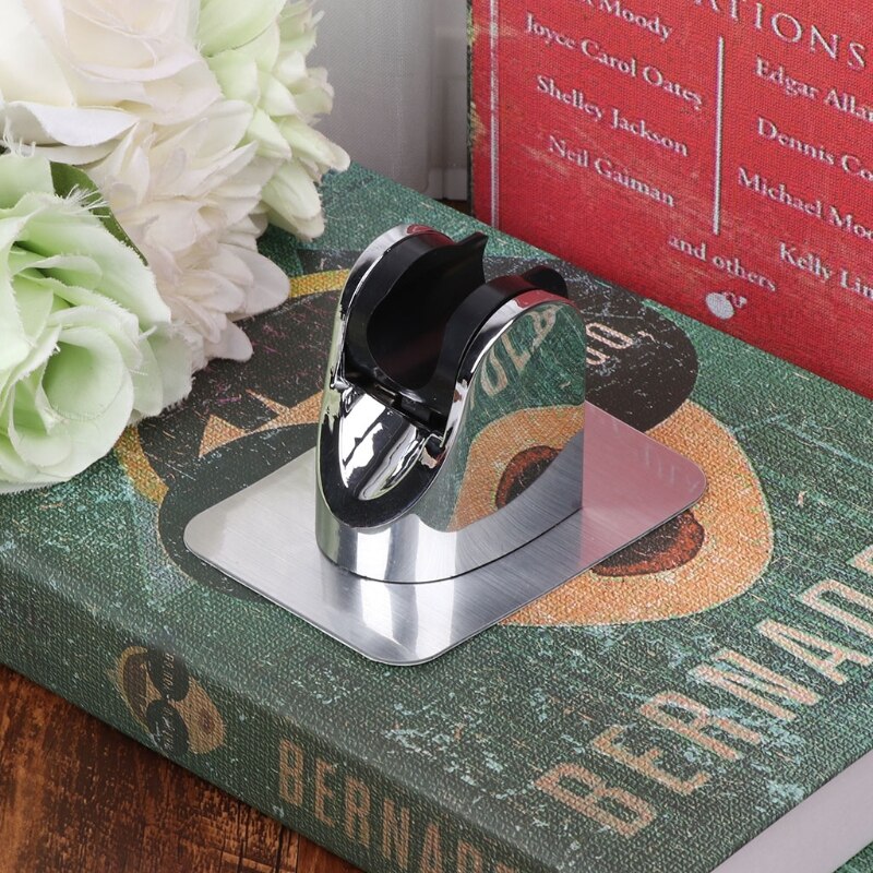 Head Holder Adjustable No Drilling Bracket Mount Shower Hand Attachable Sticker #0604