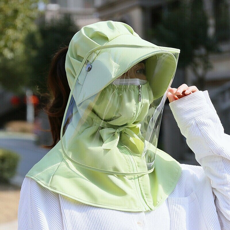 Protective Mask Transparent Anti-Fog Saliva Windproof Removable Masks Adult&amp;Kids Masks