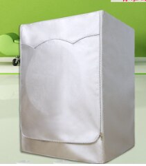 Waterproof Cover For Drum Washing Machine Dust-proof Sunscreen Washer Dryer Cover roller Washing machine cover: Rolling Zipper / M