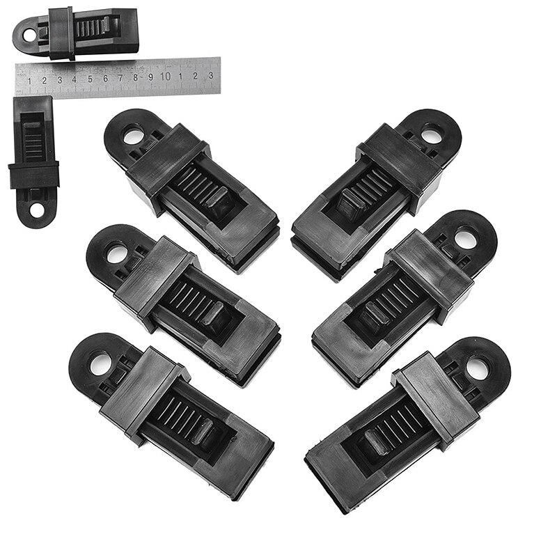 8Stck Zelt Baldachin Clip draussen Wind Seil Schellen Markise Wind Seil Markise Klemme Kunststoff Clip Camping Zelt Zubehör