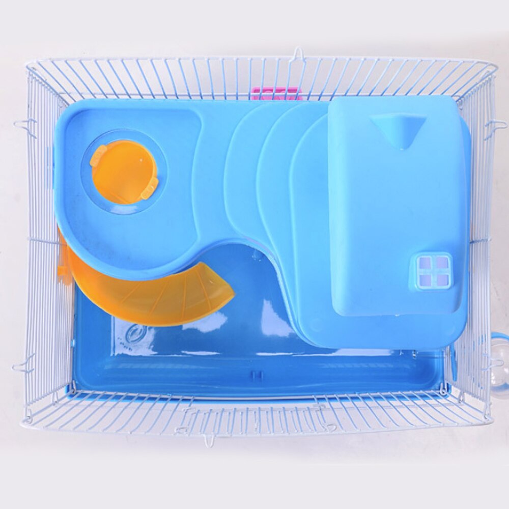 2 Vloeren Storey Hamster Kooi Kooi Rat Muis Thuis Fret Dierbenodigdheden Outdoor Opslag Draagbare Luxe