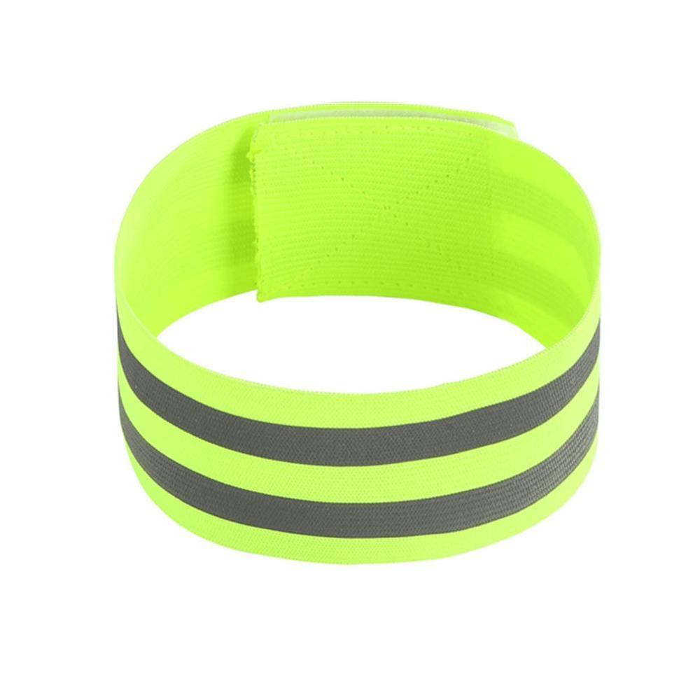 Reflective Armband Elasticated Armband Sport Ankle Safety Walking Jogging Leg Straps Biking Reflective Running Tape For Nig J3Y9: A