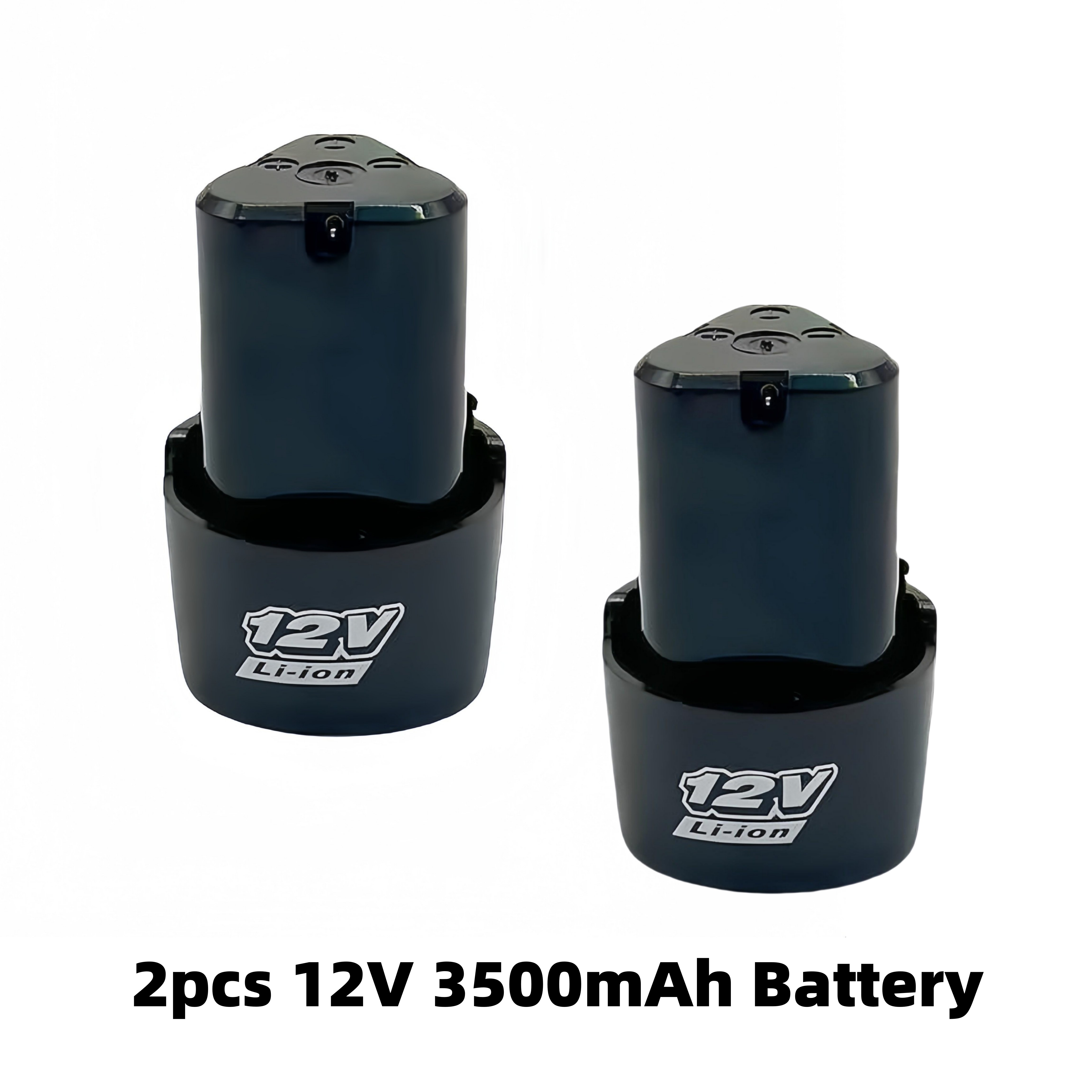 Najnowszy akumulator litowo-jonowy 12V 3500mAh wkrętak elektryczny, wiertarka, mini akumulator do szlifierki kątowej: Srebrny