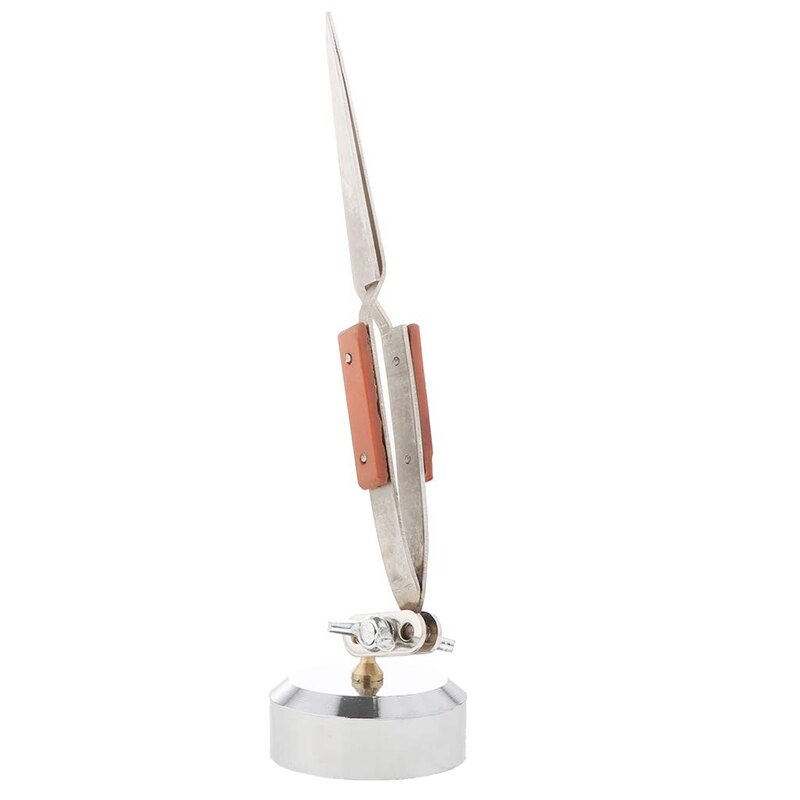 Outil de soudage de troisième main, pince à épiler, pince, joli support avec verrouillage croisé solide pour la fabrication de bijoux, mains libres