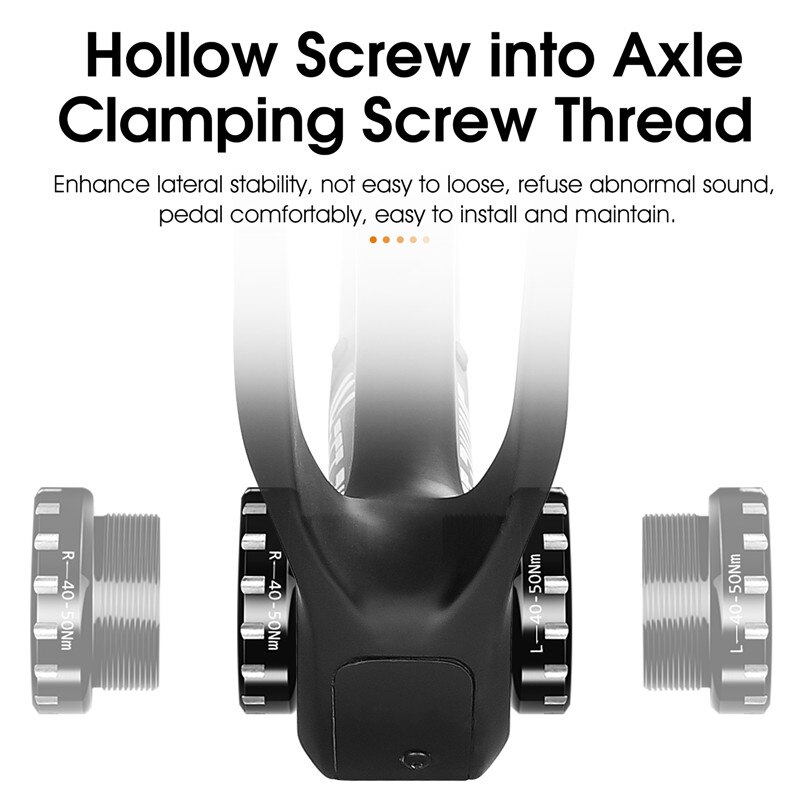 WEST BIKING Bicycle Press fit Bottom Brackets Bike BB Bottom Sealed Bearing Bracket BSA 68/73mm for 24mm Bike Crankset Chainset