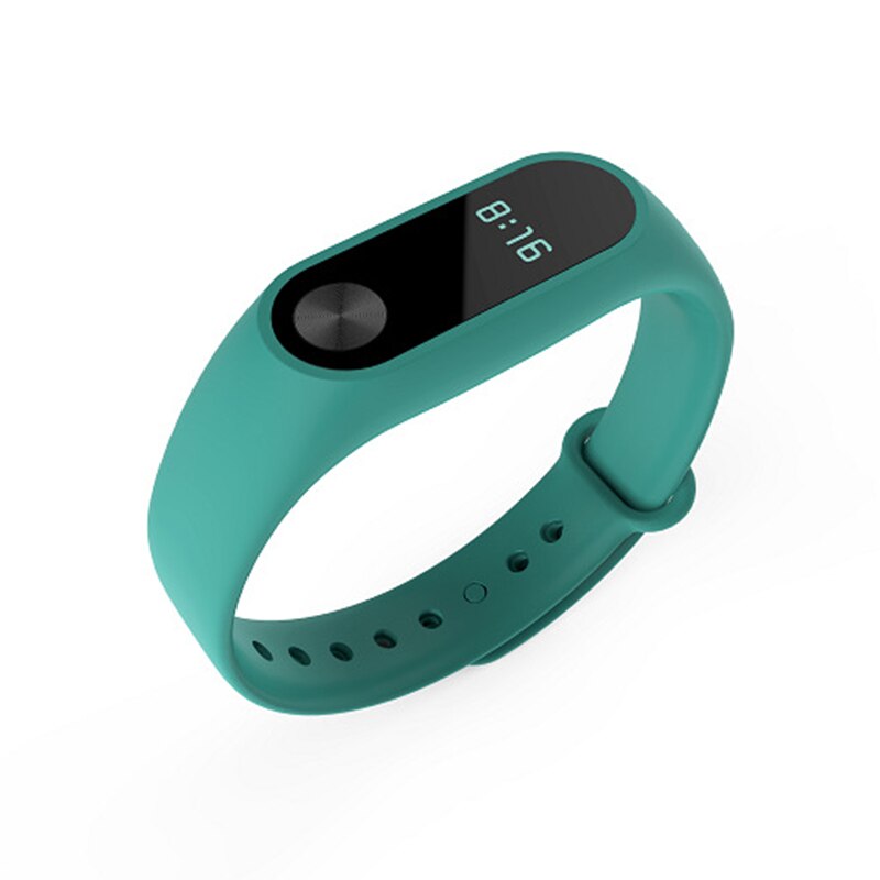 Pulseira de silicone para xiaomi mi band 2, bracelete de 11 cores relógio straptxtb1