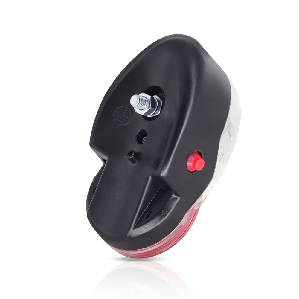 WEXPLORE Bike Rear Light Mount on Bike Mudguard Warning Bike Fender Light Use AAA Battery Stvzo LED Bicycle Rear Light Taillight