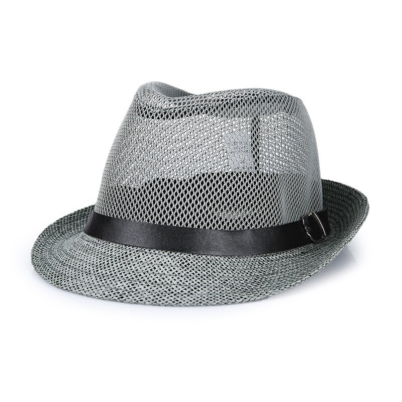 Style cubain chapeaux hommes été Jazz chapeau respirant décontracté disquette Jazz chapeau pour hommes et femmes populaire noir Fedora casquette