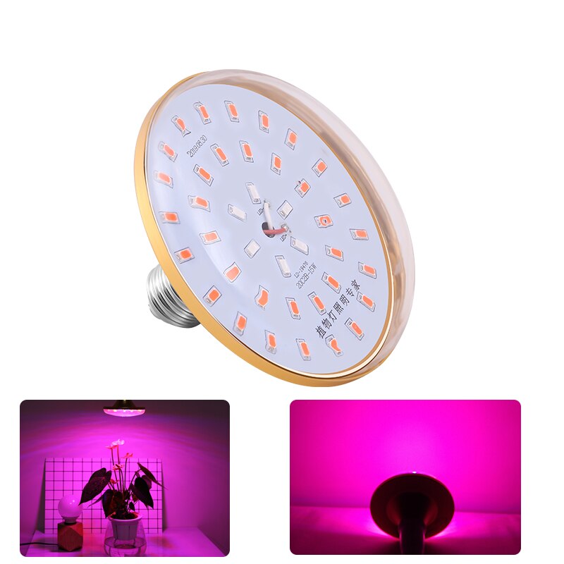 Plein spectre E27 Led grandir ampoule 85-265V Fitolampy Phyto cultiver lampe intérieur jardin plantes fleur hydroponique cultiver tente boîte