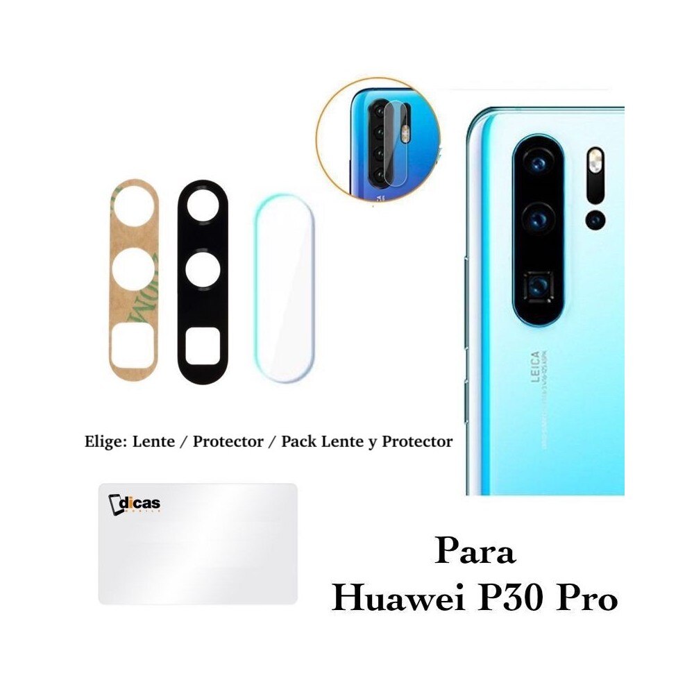 Gehard Glas Protector Voor Huawei P30/Pro/Lite Back Vervanging Camera Lens