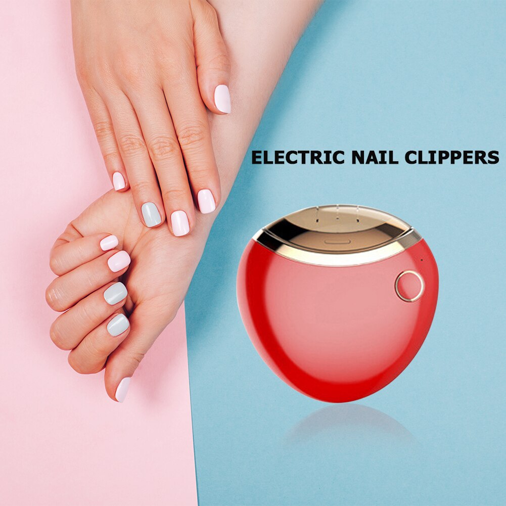 Électrique bébé coupe-ongles enfants ciseaux infantile soins des ongles automatique coupe-ongles broyeur électrique coupe manucure fichier orteil