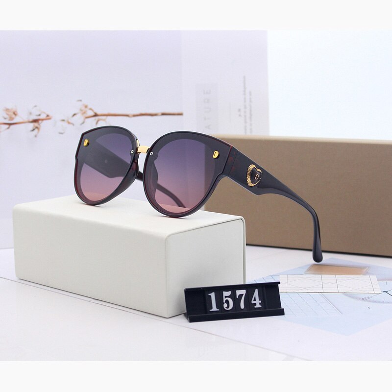 Cat eye kvinder solbriller mænd solbriller briller briller mærke klar linse  uv400 nuance kørende oculos: 4 originale æsker