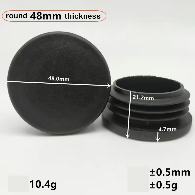 PE round tube stopper tube leveler pipe leveler: 11