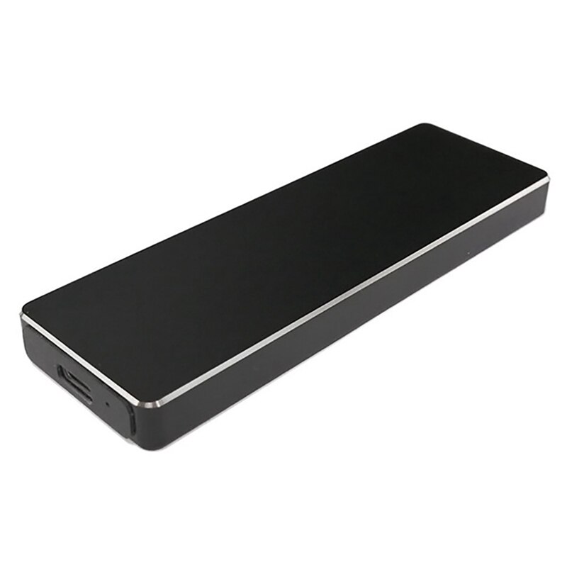 NGFF External Hard Drive Case, Portable M.2 Hard Drive External Case Type-C HDD Case For Mac Laptop, Only Case: Default Title