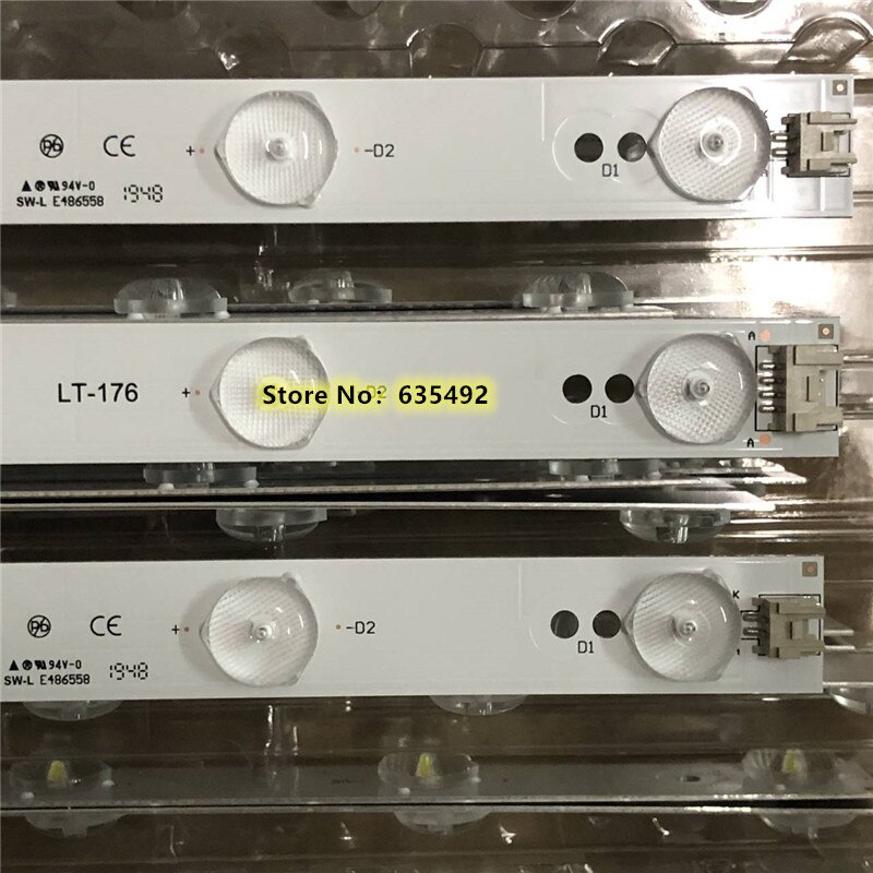 1Set = 3 Stuks 32Inch Led Backlight Strip 10led ZDCY315D10M-ZC15F-04 ZDCY315D10P-ZC15F-04 303CY31503C 303CY31503D