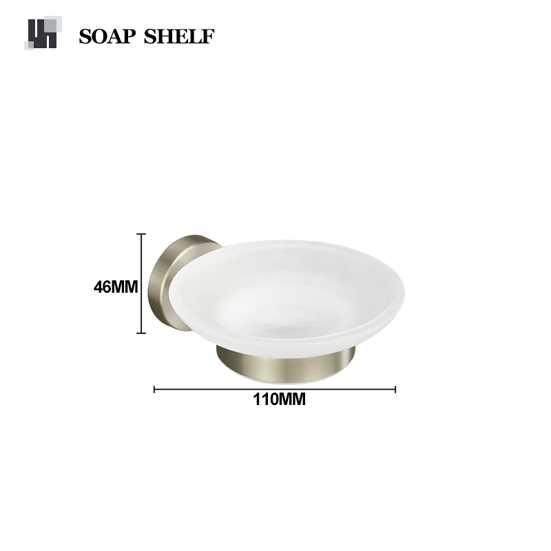 Brushed Nickel Wall Mount Stainless Steel Bathroom Hardware Set Towel Bar Towel Ring Paper Holder Robe Hook Bathroom Accessories: Lavender