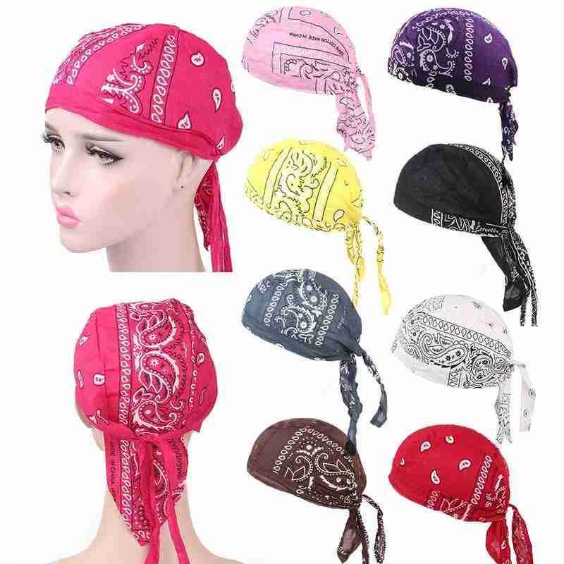 Katoenen hiphop bivakmuts hoofdband voor mannen en vrouwen, dans, buiten, motormasker, hoofddoek, trendy hoeden