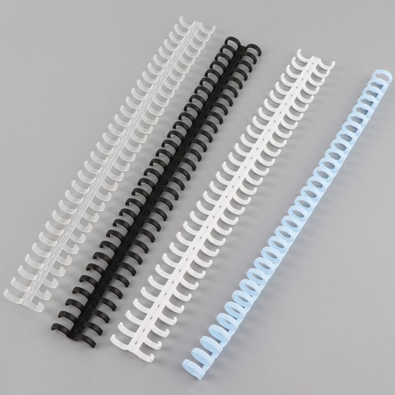 1Pcs 30 Hole Losbladige Plastic Binding Ring Lente Spiraal Ringen Voor 30 Gaten A4 A5 A6 Papier notebook Briefpapier Kantoorbenodigdheden