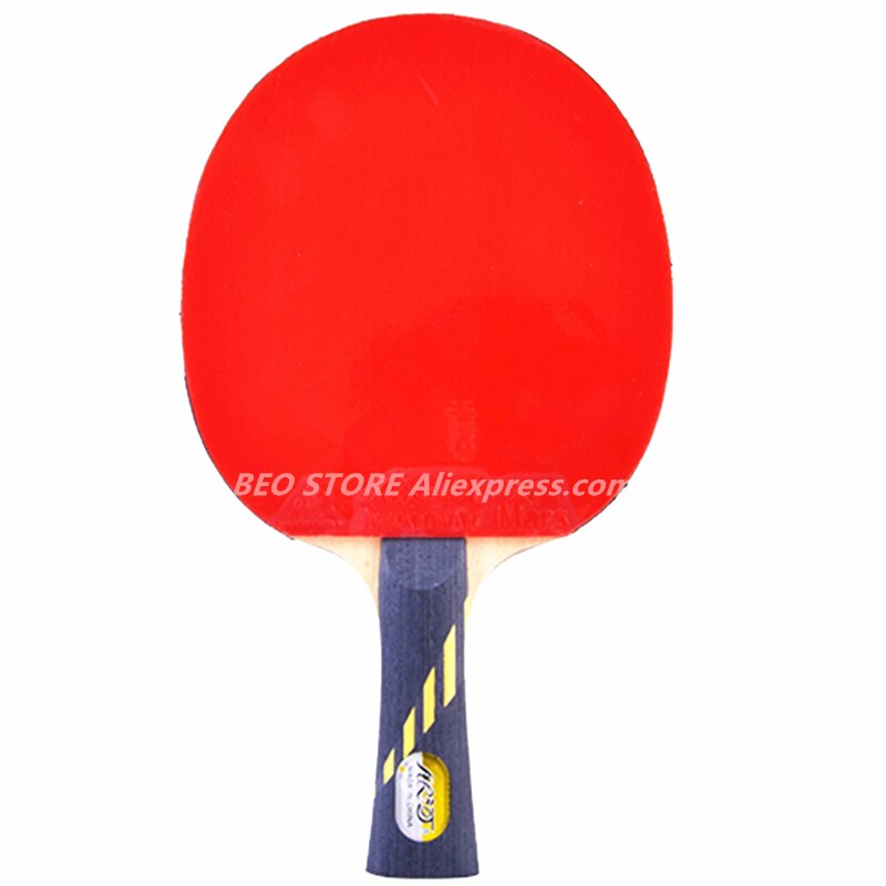 Yinhe 9-Ster Racket Galaxy Hout + Carbon Off + + Pips-In Rubber Tafeltennis Rackets Ping Pong bat: 9-star Long handle