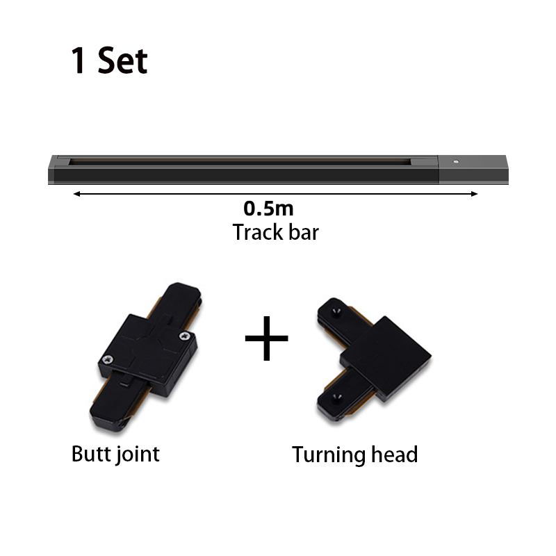 Led pista de luz decoração do quarto para o quarto sala estar holofote escritório loja roupas casa conjunto ferroviário luminária teto