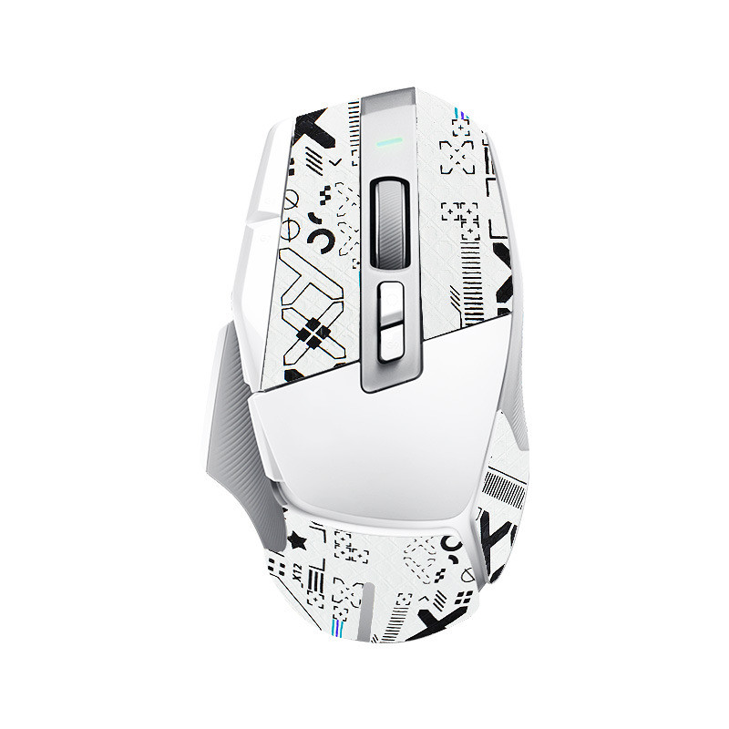 Mouse Grip Tape Skate Sticker for Logitech G502X G502X PULS Non Slip Skin Suck Sweat For G502X LIGHTSPEED Wireless Mouse: black