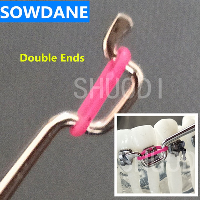 Tandheelkundige orthodontische ligatuur stropdas muti-kleur 1040pcs/pack Tandheelkundige orthodontische ligatuur stropdas muti-kleur 1040pcs/pack