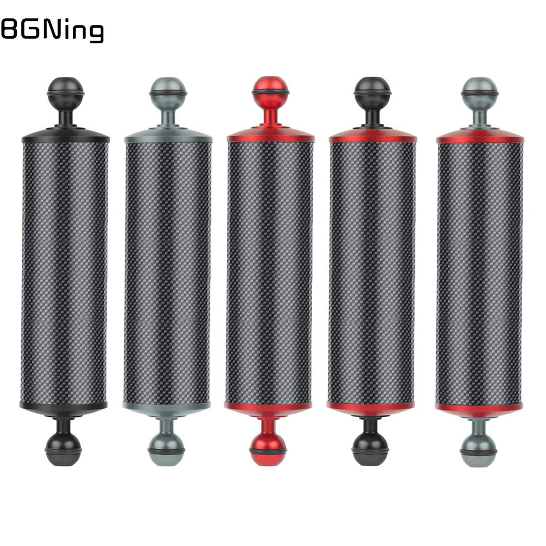 Oppgrader dykking 5/8/10/12 tommer  d60mm karbonfiber flytearmer med 1 tommers dobbelt kulehode kompresjonsbestandig under vann