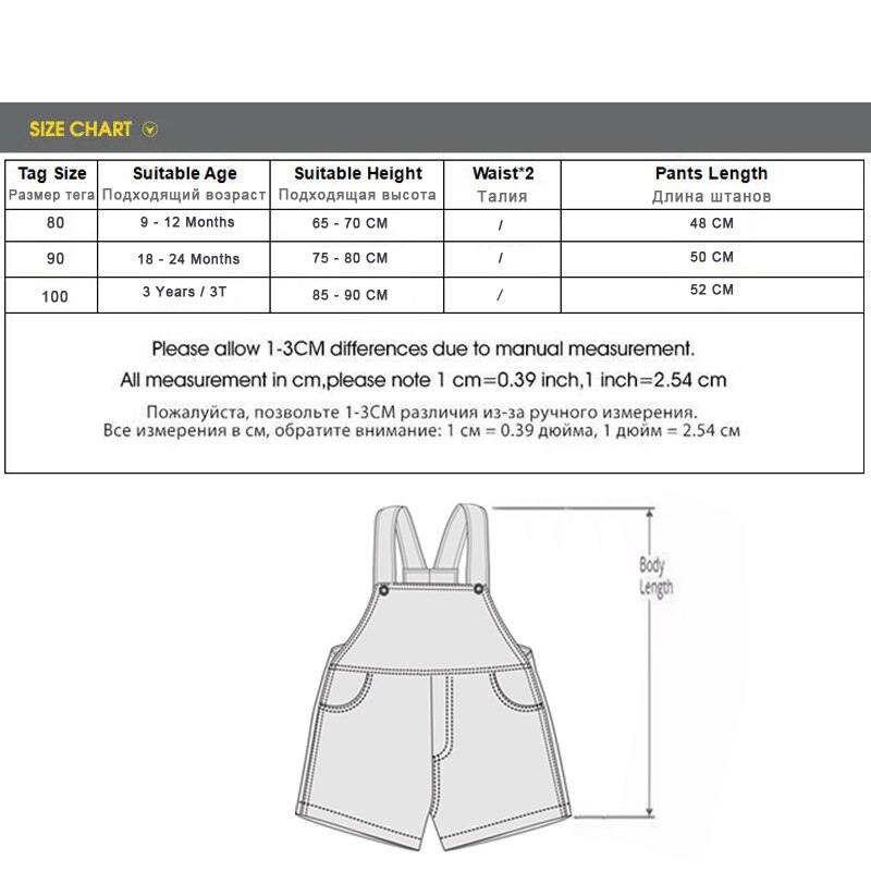 IENENS-Peto vaquero para bebés, pantalones cortos de para niños, 1-3 años, Verano