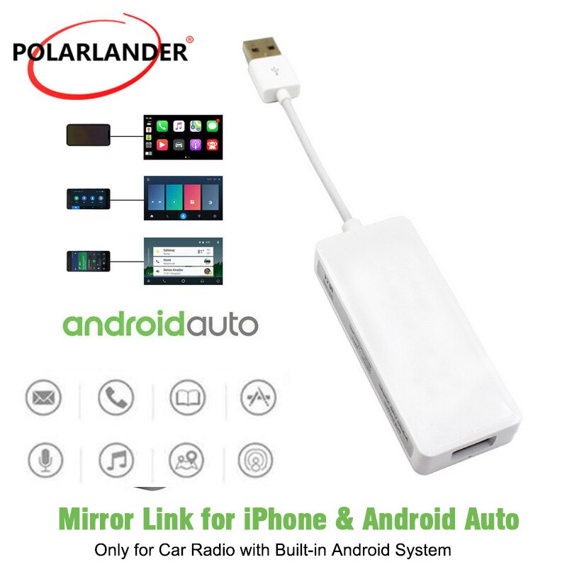 Carlinkit USB Clever Auto Verknüpfung Dongle für Android Auto / iPhone Carplay Modus Unterstützung GPS Navigation