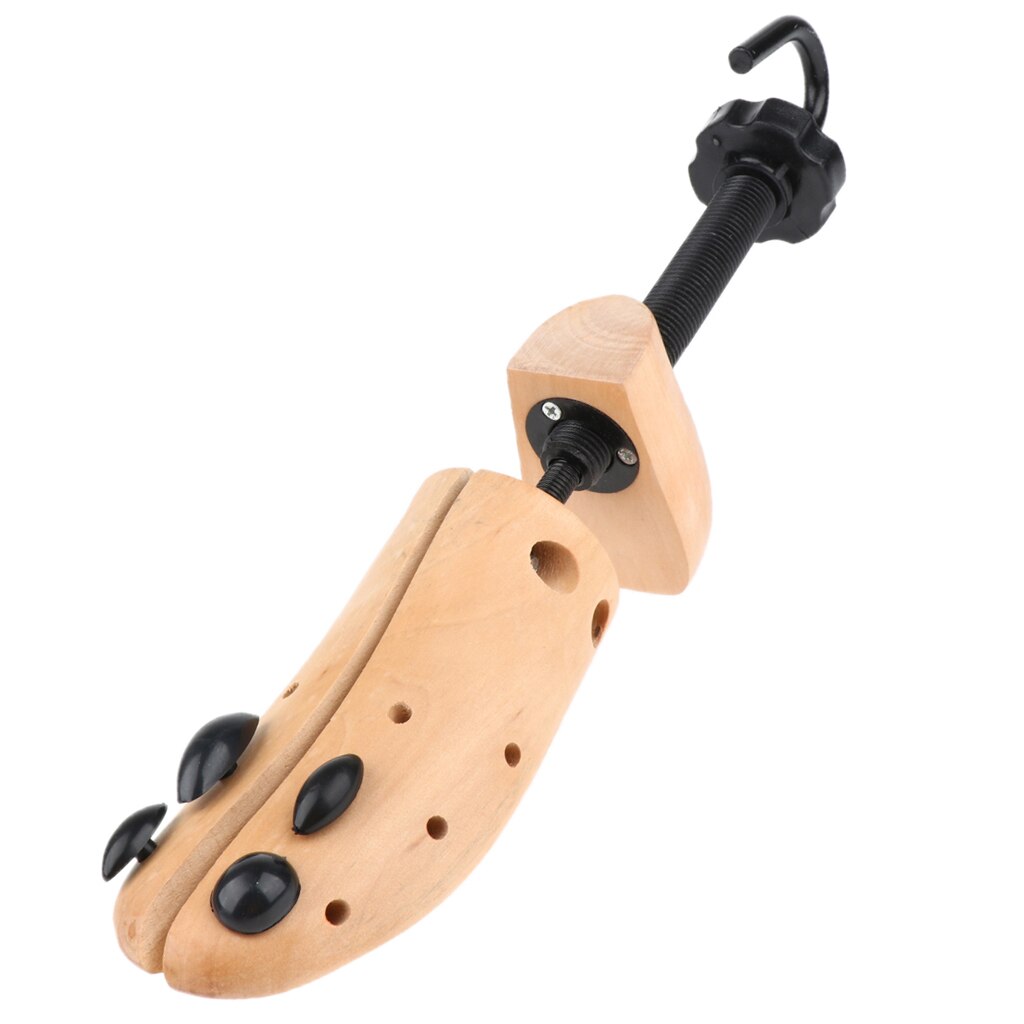 Unisex Cedar Wooden Boots Shoe Tree Women Mens Shoes Stretcher Expander Shaper Keeper Adjustable 2 Ways EU 35-46
