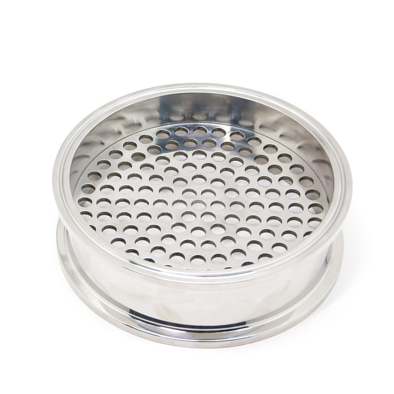 304 Quick Install Sanitary Food Grade Filter Plate Clamp Essential Oil Extraction TC 1.5 Inch-4 Extractor