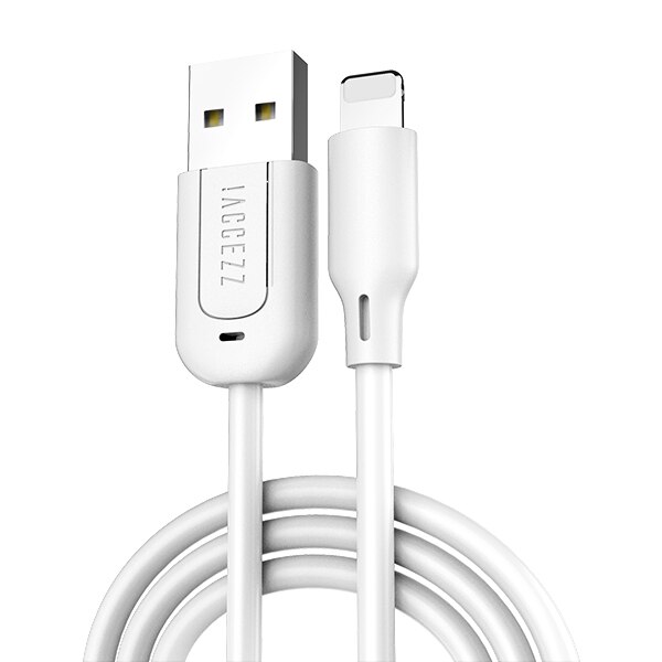 ! TPE Cabo USB Para o iphone X XS MAX XR ACCEZZ 8 7 6 6S 5 5S Além de Iluminação de Carregamento cabo de dados Para Apple ipad Mini Cabo de Carga 3M: WHITE / 3 m
