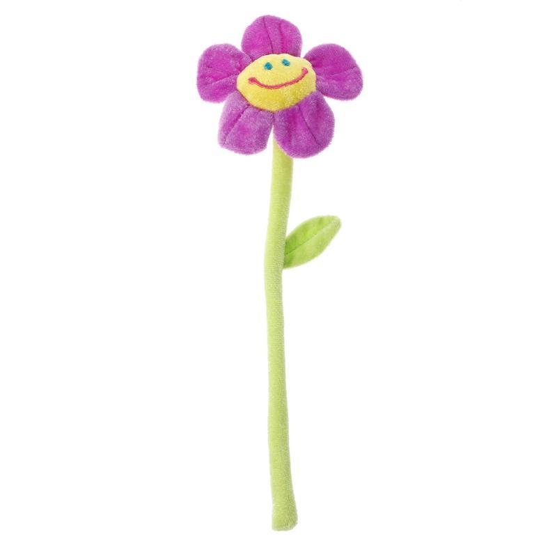 Farbe Karikatur Sonnenblume Modellierung Simulation Tuch Plüsch Sonne Blume Karikatur Smiley Sonne Blume Vorhang Ornamente Blume Serie Spielzeug: LILA