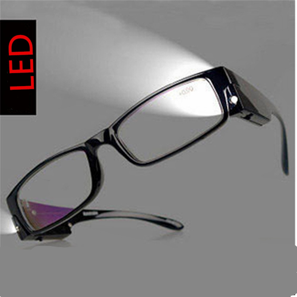 lesebrille für parnents Multi Stärke LED Lesebrille Brillen Schauspiel Dioptrien Lupe Licht hoch für nacht