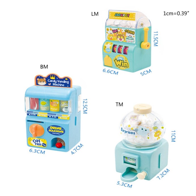 Simulation Lucky Machine Toy Jackpot Model for Boys Girls Pretend &amp; Role Play
